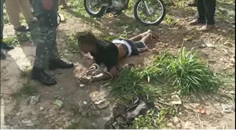 ATRAPAN A UN SUPUESTO VIOLADOR CUANDO INTENTO ENTRAR A UNA MUJER A LA FUERZA A UN MONTE .