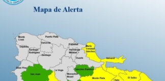 Estas son las provincias en alertas por onda tropical