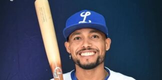Cuarto guante de oro paras Gustavo Núñez (Pichito), en LIDOM