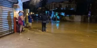 Vaguada provoca inundaciones en Puerto Plata y otras zonas del país