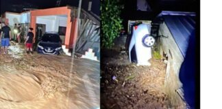 Lluvias desbordan río y anegan comunidades Gaspar Hernández