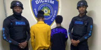 Capturan en La Romana a dos menores implicados en la muerte de un nacional Alemán.