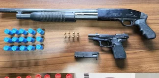 DINTEL ocupa armas, municiones y cigarrillos ilegales en Barahona