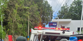 Accidente de tránsito deja dos personas lesionadas en Las Terrenas, Samaná