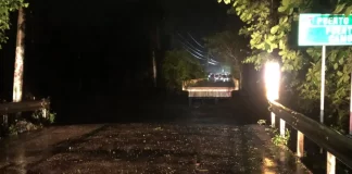 Lluvias provocan colapso del puente Camú en Puerto Plata