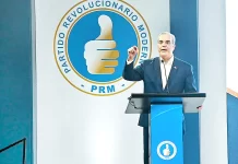 Abinader asume presidencia PRM: “No vine para imponer un heredero o heredera”