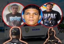 Tres antisociales que estaban puesto en 29, caen en intercambio de disparos con el Dicrim en Barahona y Los Alcarrizos