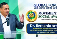Bernardo Arroyo participa en el VIII Global Forum sobre América Latina y el Caribe en Nueva York