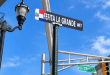 Ponen el nombre de Fefita La Grande a una calle en Nueva Jersey