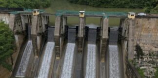 Presas alcanzan 55 % de capacidad de agua debido a la sequía
