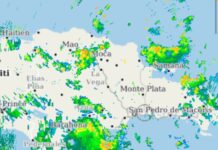 Se esperan lluvias para San Pedro de Macoris por efecto de una vaguada