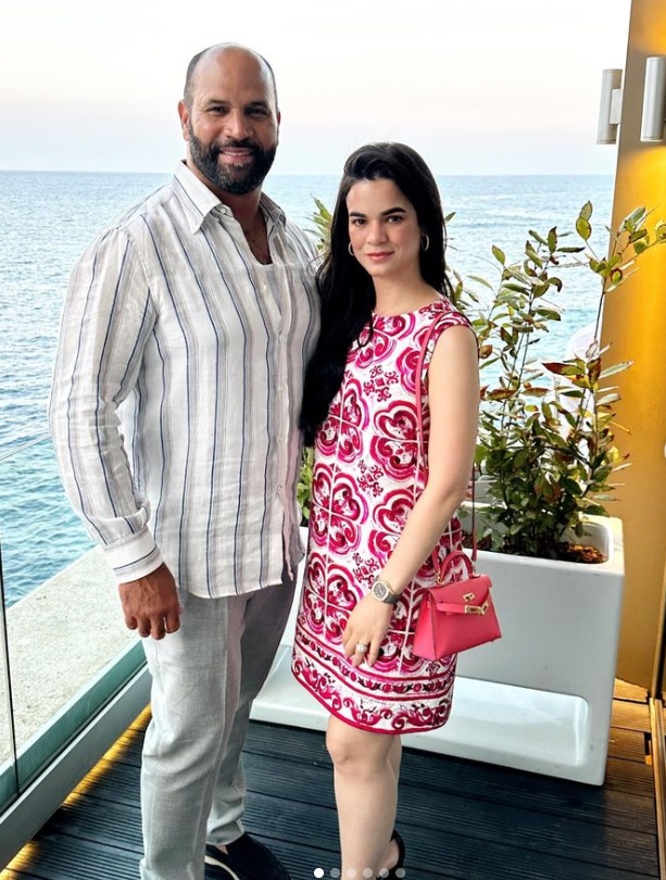 Nicole Fernández y Albert Pujols se casarán en septiembre y ya tienen su lista de bodas