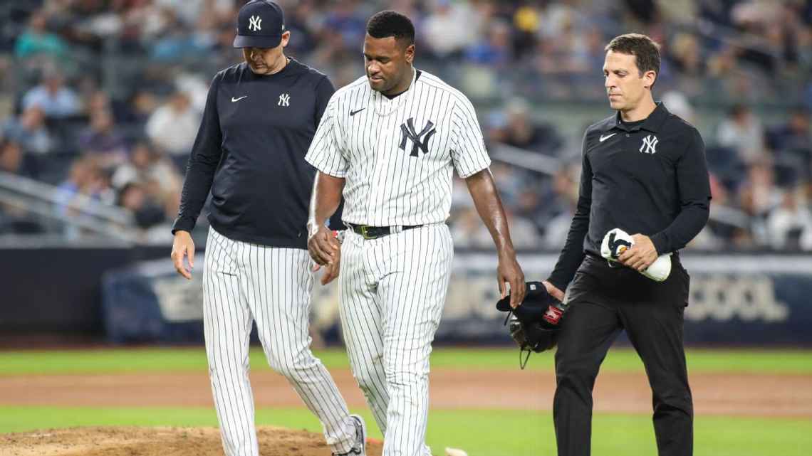 Yankees coloca a Luis Severino en lista de lesionados