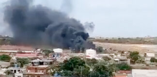 Se estrella un avión en un aeropuerto de Venezuela