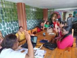 Montaje de la octava feria internacional del libro 2025 marcha a buen ritmo en SPM