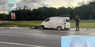 Hombre muere en volcadura de vehículo en el Boulevard Turístico del Este, Bávaro
