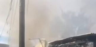 Incendio Afecta Vivienda en el Callejón Ortiz, de San Pedro de Macorís