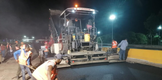 MOPC anuncia cierres en Km 9 y 27 de Febrero por trabajos de asfaltado y mantenimiento