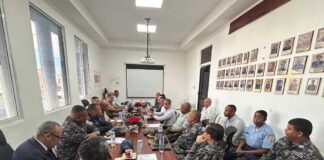 General PN encabeza reunión estratégica de seguridad ciudadana en SPM
