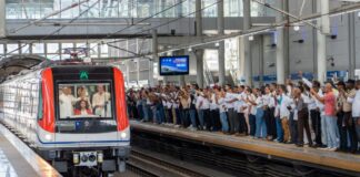 Falla interrumpe salida y llegada de trenes en estación María Montez del Metro