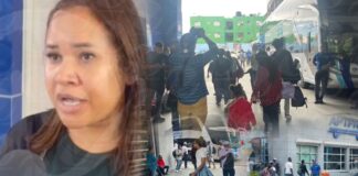 Mujer relata fue despojada de sus pertenencias en una parada de autobús en el Este