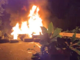 Comunitarios de La Cuaba protestan tras insistencia de Medio Ambiente instalar relleno sanitario