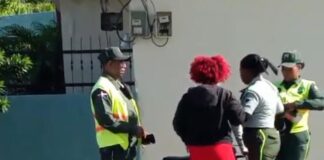 Se registra un fuerte enfrentamiento entre agentes de la DIGESETT y una ciudadana en SPM