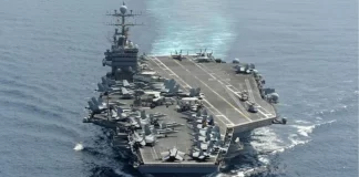 Portaaviones estadounidense Abraham Lincoln arriba a Medio Oriente en medio de crecientes tensiones