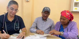 La clínica Dr. Franklin Peña continúa realizando operativo médico en el Barrio Blanco