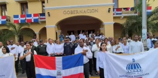 Autoridades civiles conmemoran natalicio de Juan Pablo Duarte