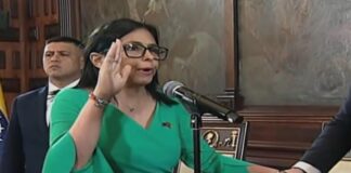 Delcy Rodríguez jura como presidenta interina de Venezuela