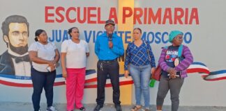 Escuela Juan Vicente Moscoso, llama a padres enviar a sus hijos a clases este miércoles