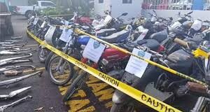 Dirección Regional Sureste retiene 31 motocicletas en flagrante delito por realizar carreras clandestinas, contaminación sónica y calibrar en SPM