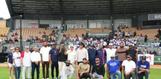 Clínica infantil que organizan FEDOM y MLB llena de emoción y aprendizaje el estadio Tetelo Vargas