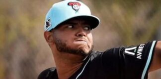 Lanzador Listher Junior Sosa es detenido al llegar al país, enfrenta cargos por violencia domestica