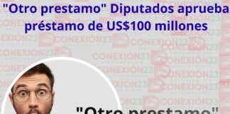 «Otro prestamo» Diputados aprueba préstamo de US$100 millones