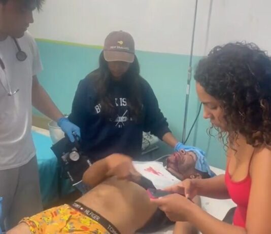 (Vídeo) Supuesto pastor hiere de muerte a ciudadano en la comunidad La Piedra