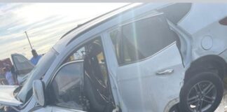 Accidente en la circunvalación de Baní deja tres muertos y cinco heridos