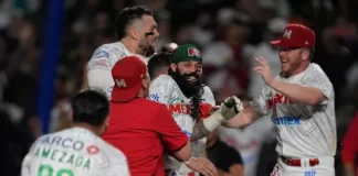 Charros ganan electrizante final entre equipos mexicanos y conquistan la serie del caribe