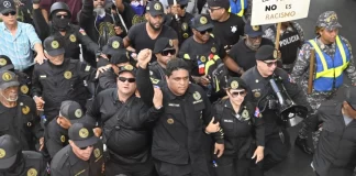 Antigua orden marcha en Los Mina, exige salida de haitianos indocumentados