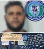 DINTEL ocupa más de 240 porciones de drogas en Villa González
