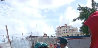 Mujer embarazada y niño resultan lesionados en operativo de la Digesett en SPM