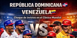 Hoy 8:30 PM duelo de titanes, RD vs Venezuela