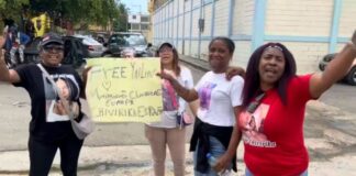 Fanáticas de Yailin protestan a las afueras de la cárcel y exigen su liberación