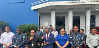 General de la PN en SPM realiza formal entrega de equipos confiscados por contaminación sónica