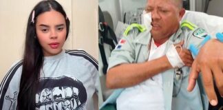 Mujer que hirió a agente de DIGESETT en aeropuerto del Cibao podría enfrentar hasta 30 años de prisión