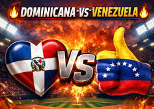 Alineaciones de RD y Venezuela para el partido que decide el líder del grupo D esta noche