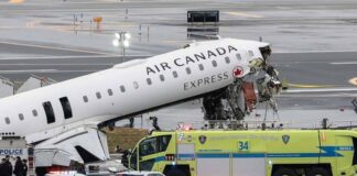 Dos muertos tras choque entre avión y camión de bomberos en aeropuerto La Guardia, Nueva York