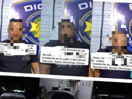 DICRIM apresa a tres hombres señalados por «cambiazo» de tarjetas, les ocupan 64 plásticos