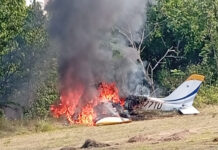 Autoridades investigan accidente de aeronave en Dajabón que dejó dos personas heridas